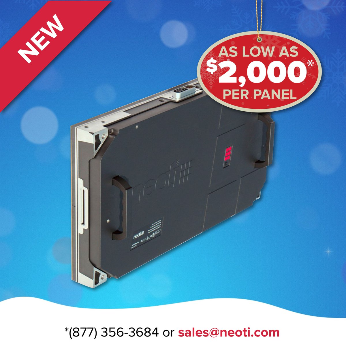 neotilive's tweet image. Busy? Add 1 more thing to the list. Invest in LED. LED displays are:

✔️ Seamless
✔️ Long-lasting
✔️ Low maintenance
✔️ Bright
✔️ A Good Investment

...everything you'd want in a gift to yourself. Limited supply. More @ bit.ly/2018Year-EndSa…

#AVisLife #AVPro #LEDVideoDisplay