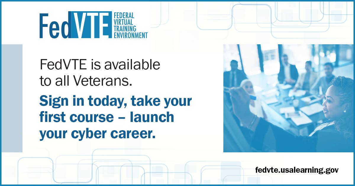 Veterans Affairs on Twitter: "FREE #cybersecurity training for #