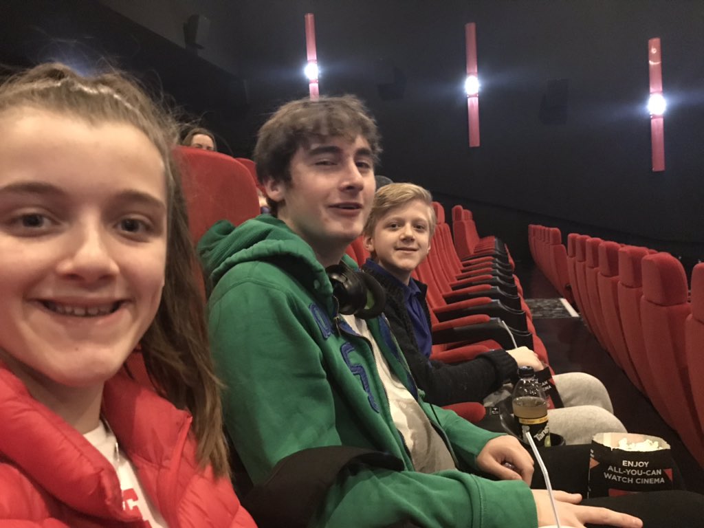 MillieSurridge's tweet photo. Watched MaryPoppins Returns with my brother @Tommy_Surridge and our friend Joe. 🎬🍿 #MaryPoppinsReturns #christmasholidays #cineworldcrawley #grateful #keepgoing #bekind https://t.co/ENz0cAgMPC
