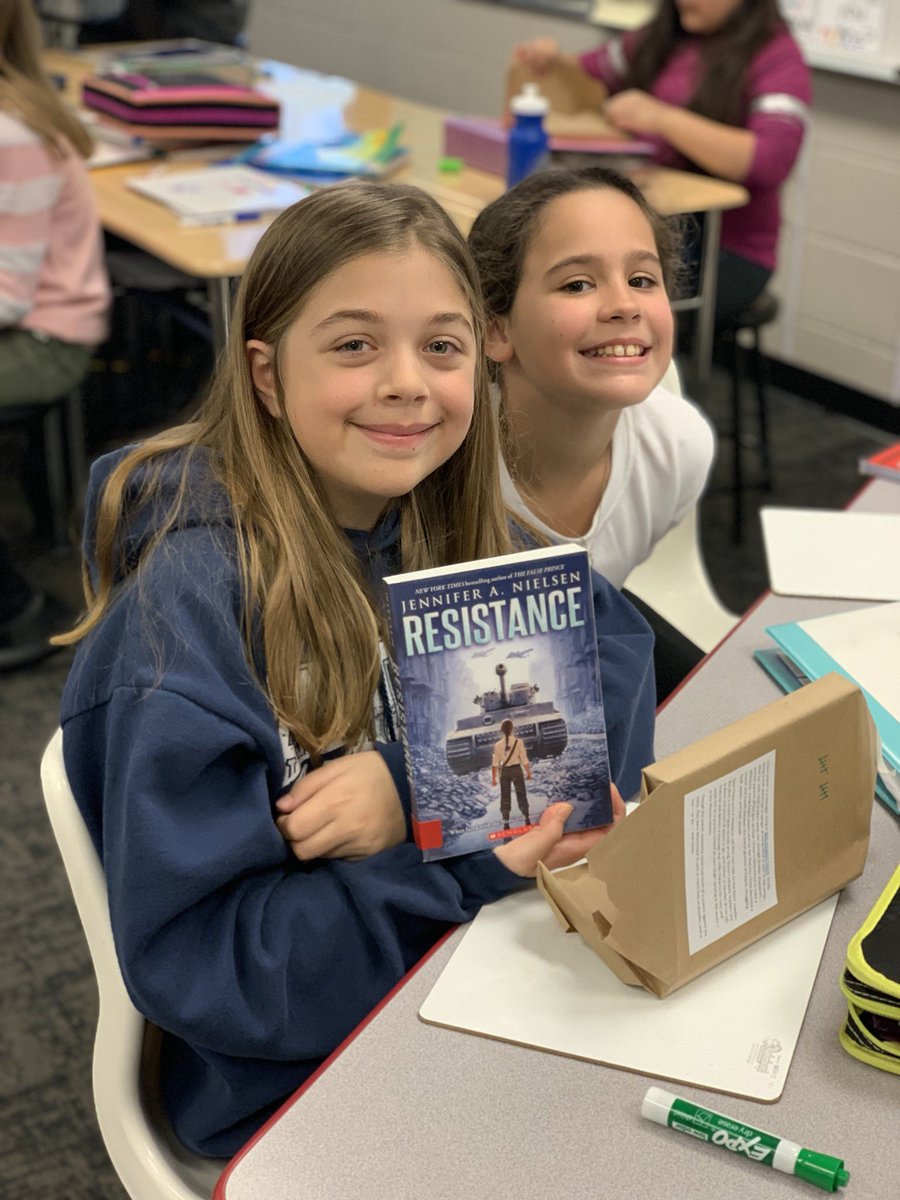 bethgsxr's tweet photo. Our book unwrapping created a lot of excitement for these new books! #5thgrade https://t.co/4sWw2qPFl3