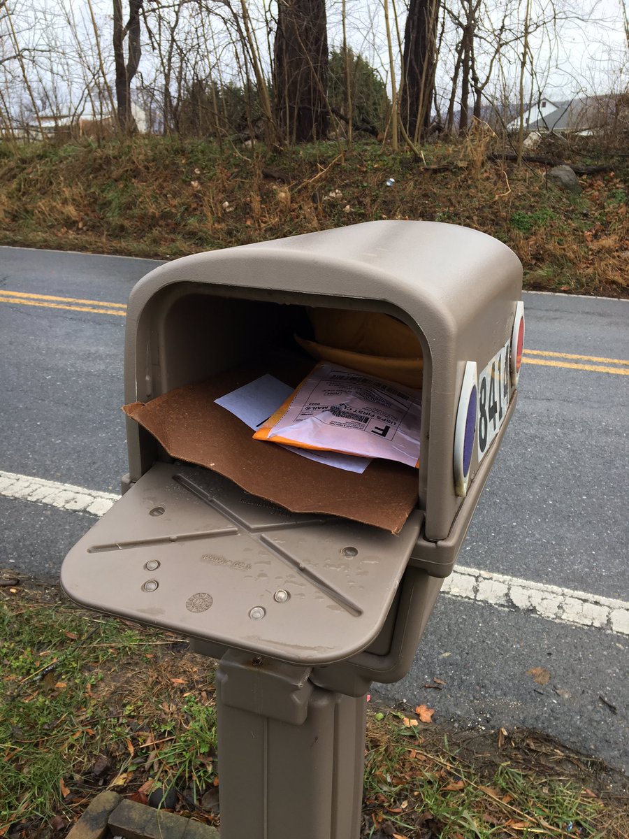 kelleyacres's tweet photo. Thanks @USPS in 21769 for shoving our holiday gifts in our box during a 2 day rain storm. Ugh🤦‍♀️ https://t.co/QJhobMy1K8