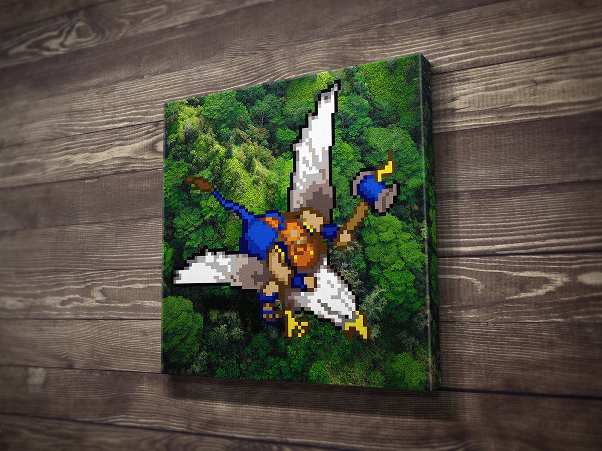 PalmersPixels's tweet image. On the twelfth day of Christmas, my true love gave to me: A collection of games that honor my childhood memory. LAST CHANCE!! Select Palmer's Pixels Canvas Prints on sale now at Etsy &amp;amp; palmerspixels.com! #retrogaming #pixelart #gamersunite #gaming