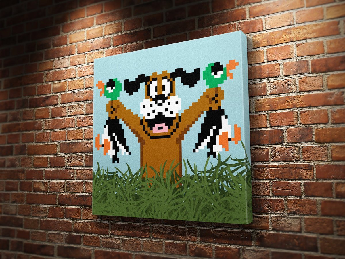 PalmersPixels's tweet image. On the twelfth day of Christmas, my true love gave to me: A collection of games that honor my childhood memory. LAST CHANCE!! Select Palmer's Pixels Canvas Prints on sale now at Etsy &amp;amp; palmerspixels.com! #retrogaming #pixelart #gamersunite #gaming