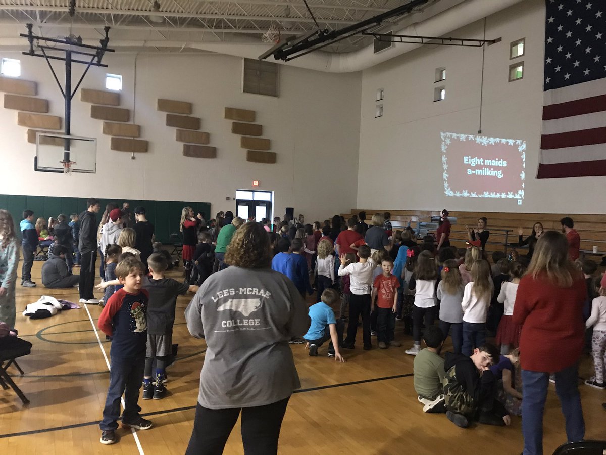 CranberryMiddle's tweet photo. The FTE Christmas Sing Along has been so much fun! https://t.co/C2wrHoJ8kW