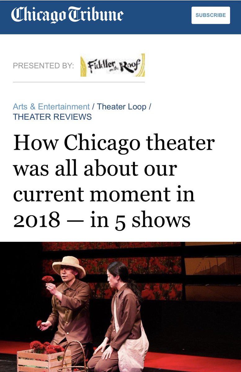 The Yard (@theyardtheatre) on Twitter photo Great seeing our production of COLUMBINUS with <a href="/steppenwolfthtr/">Steppenwolf Theatre</a>’s LookOut Series mentioned among so many other phenomenal plays that captured our current moment in 2018 in the <a href="/chicagotribune/">Chicago Tribune</a>!
#letthekidsplay Great seeing our production of COLUMBINUS with <a href="/steppenwolfthtr/">Steppenwolf Theatre</a>’s LookOut Series mentioned among so many other phenomenal plays that captured our current moment in 2018 in the <a href="/chicagotribune/">Chicago Tribune</a>!
#letthekidsplay
