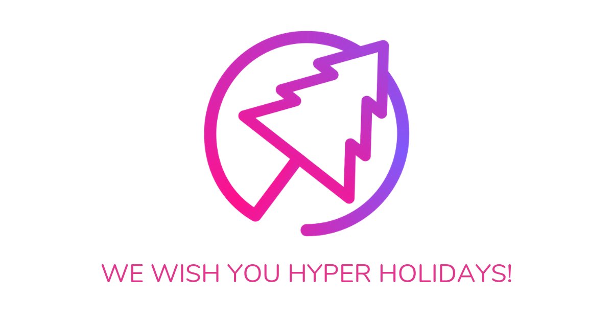 We bring hyperfast hosting for <a href="/WordPress/">WordPress</a> and <a href="/CraftCMS/">CraftCMS (parody)</a> to creative agencies and designers, but during the year-end it's all about enjoying the moment. We wish you hyper holidays and a wonderful new year! 🥂