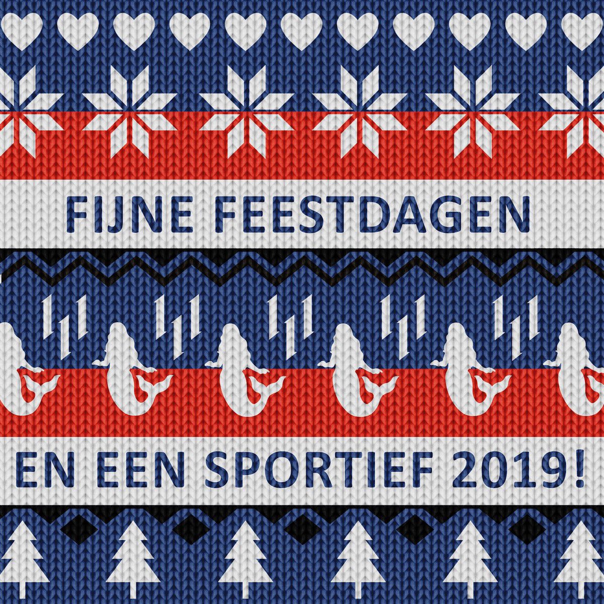 Namens Rugby Club Waterland fijne feestdagen en een sportief en gezond 2019! #kersttrui #rugby #hohoho🎅🏼