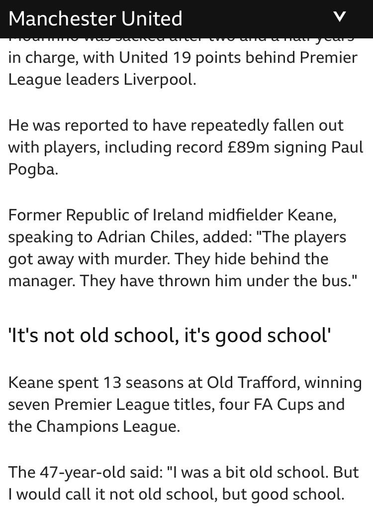 Ironic to think that the bus Jose’s players threw him under was probably the one José himself turned up in 2.5 years ago. ⁦⁦<a href="/roy_keane_Esq/">Roy Keane</a>⁩ ⁦<a href="/ManUtd/">Manchester United</a>⁩