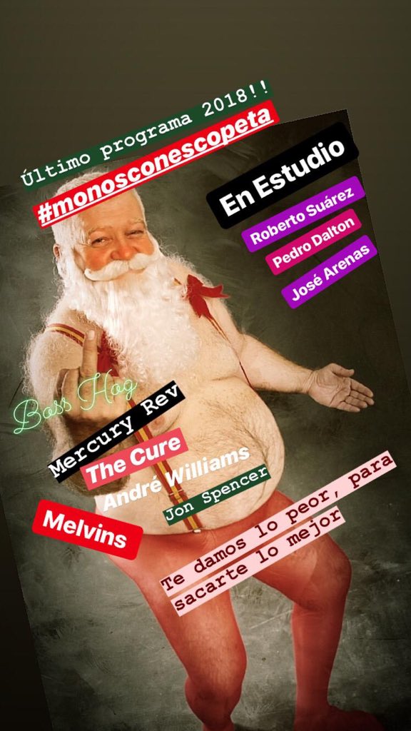 monosconescopeta (@monosescopeta) on Twitter photo ÚLTIMO PROGRAMA 2018
🐵🎉
¿Nos vas a extrañar?
Whatsapp: 091 525252
FB: monosconescopeta
IG: monosconescopeta
A las 14:00, por <a href="/radiomundo1170/">Radiomundo 1170 AM</a> ÚLTIMO PROGRAMA 2018
🐵🎉
¿Nos vas a extrañar?
Whatsapp: 091 525252
FB: monosconescopeta
IG: monosconescopeta
A las 14:00, por <a href="/radiomundo1170/">Radiomundo 1170 AM</a>