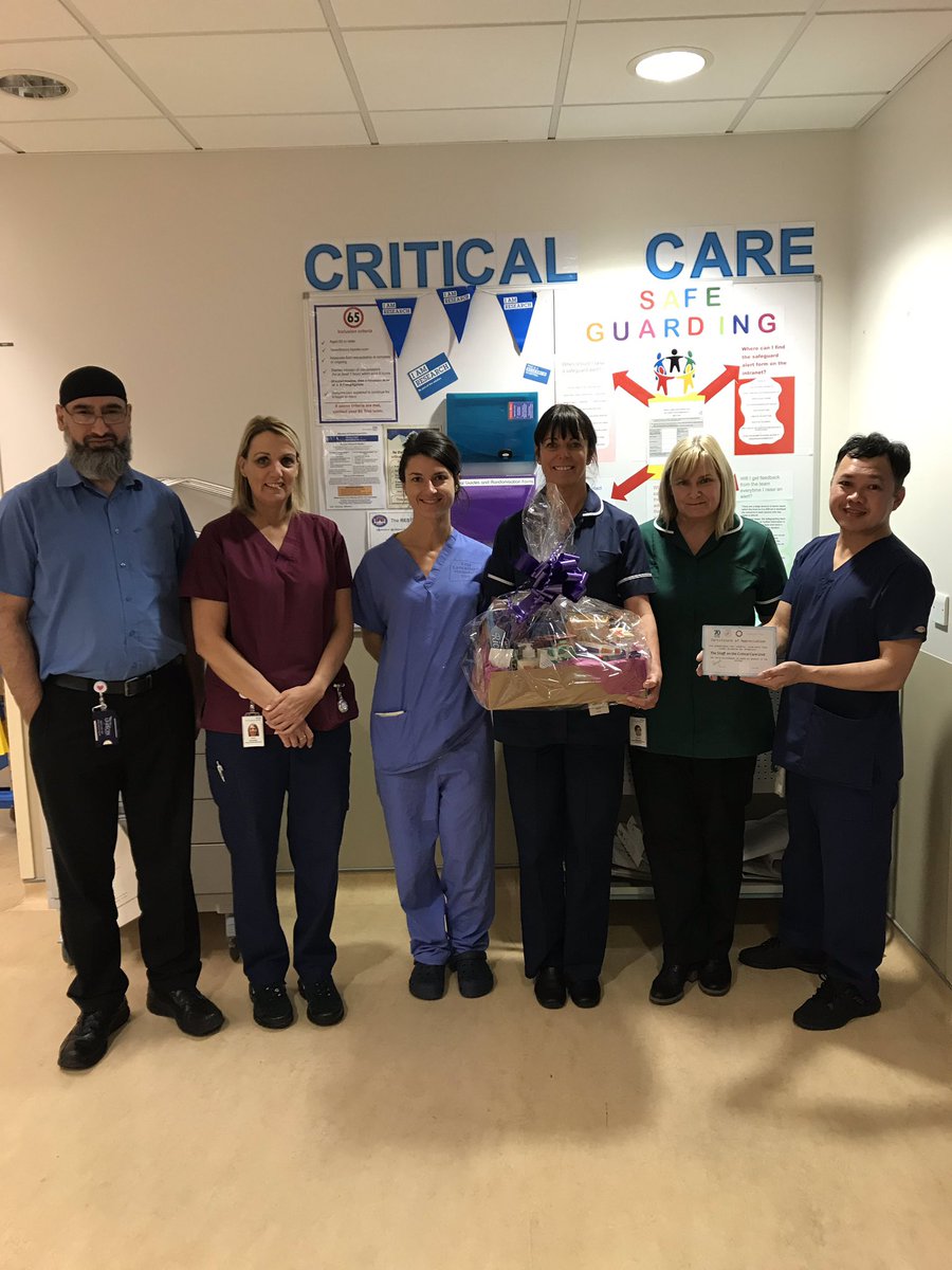 A big thank you to @tauheedulboys for our lovely hamper 🎁@EastLancsHosp #NHS70