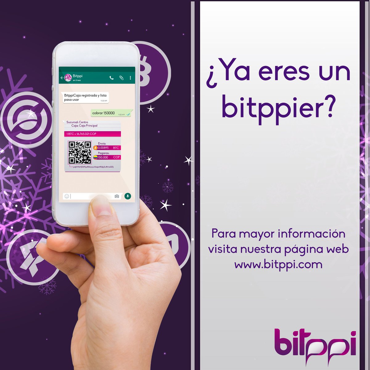 Bitppi's tweet image. 🗣 Que esperas para convertirte en un Bitppier! 👨‍💻

#Bitppi #Cúcuta #heladería #pizzería #cafetería #panadería #tiendas #gimnasio #bar #hotel #taxi #papelería #spa #shopping #frutería #boutique #restaurante #floristería #perfumería #repostería #agencia #viaje #regalos #calzado
