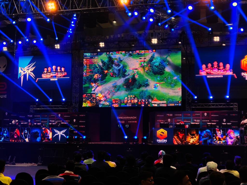 kedia_sid's tweet photo. #DHMUM18 @viacom18 @NodwinGaming Asia's first dreamhack event. What an amazing opening day! https://t.co/GtO8YrTMfS
