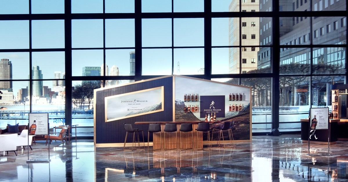 Take a break from the holiday hustle at the Johnnie Walker Pop-Up Shop powered by Giftagram in NYC. Complimentary bottle personalization is available at the event in Brookfield Place &amp; nationally via Giftagram until Dec 24th. #JohnnieWalker #GiftIdea #NYC giftagram.com/engrave-johnni…