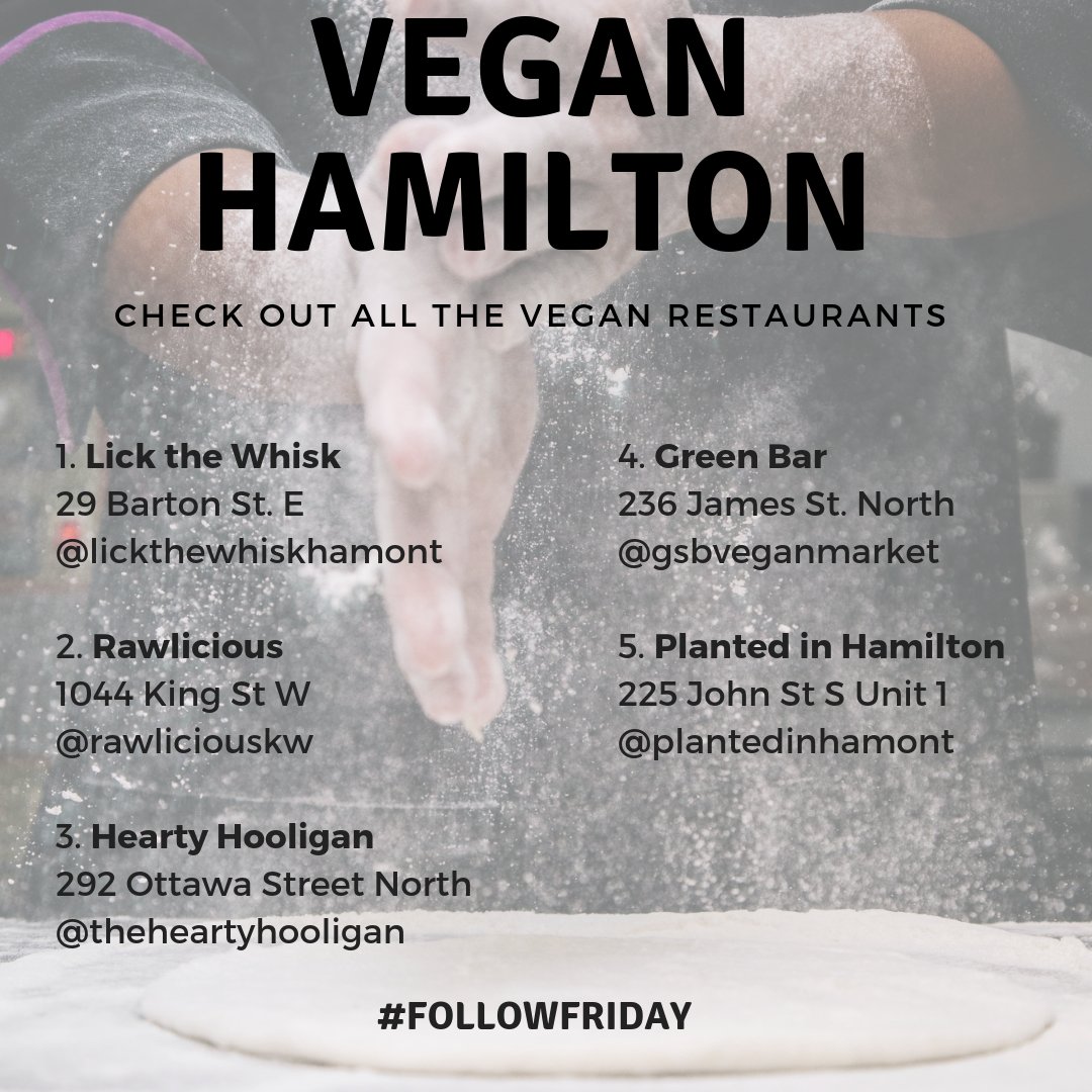 Another amazing part about living in Hamilton is the Vegan-friendly restaurant options! Follow these awesome vegan restaurants!

#hamiltonfood #vegan #citybrokerage #hamont
