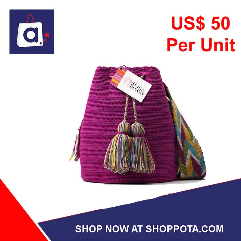 Take a look at these beautiful handmade Mochila Wayuu bag made in Colombia. Your customers will love it.
Only US$50 per unit.
#bags #womenbags #handmade #wayuubag #shoponline #shopnow