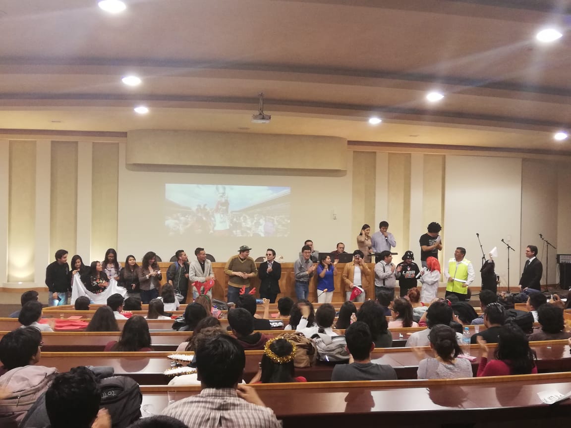 EPNEcuador's tweet photo. * Cantata Navideña de la Facultad de Ingeniería Química y Agroindustrial #FIQA 2018 * https://t.co/4JFCLFa3CT
