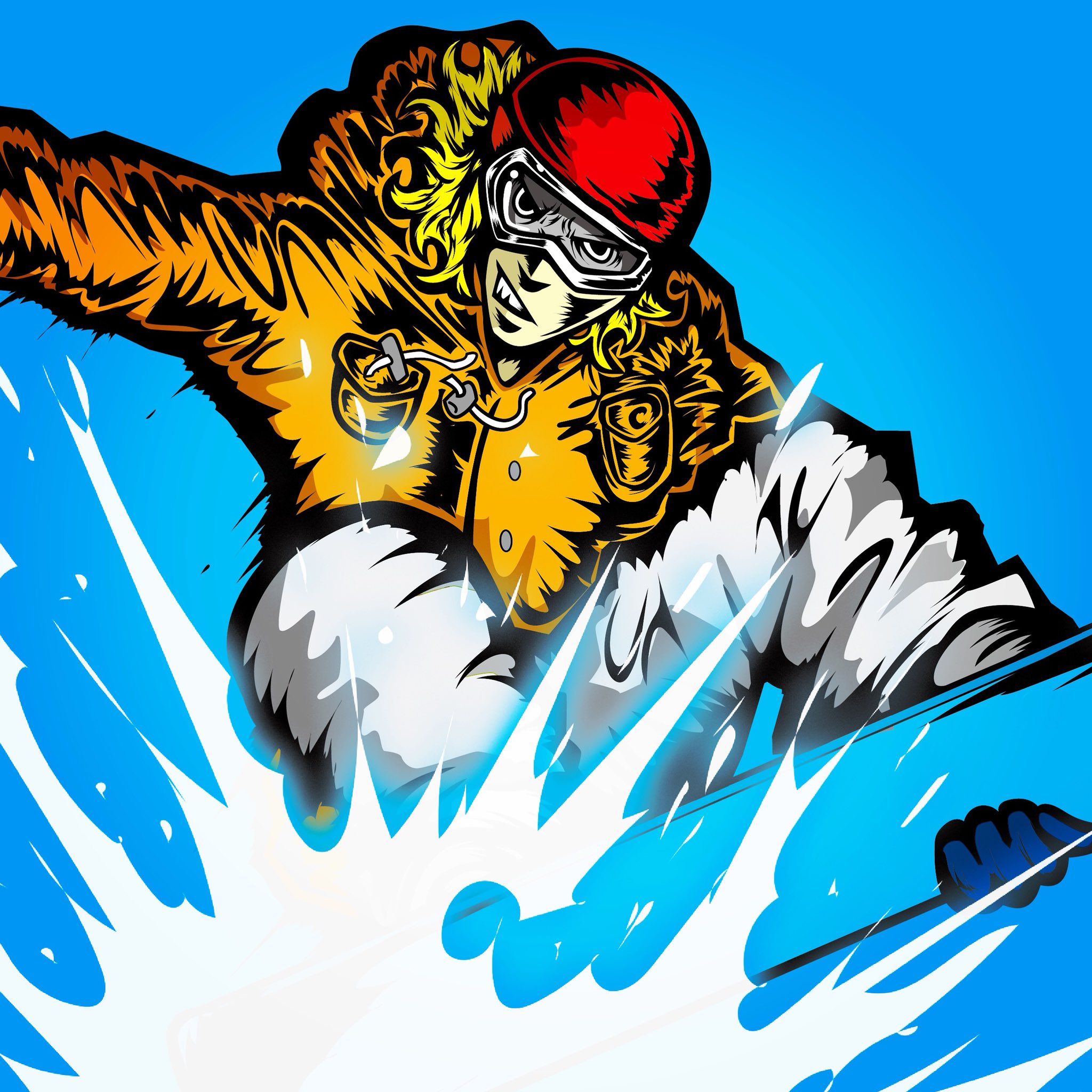 تويتر Minor U على تويتر Illustration Illustrator イラスト イラストレーション スノボイラスト Snowboard スノボ Wintersports T Co Mjz4ocb0ep