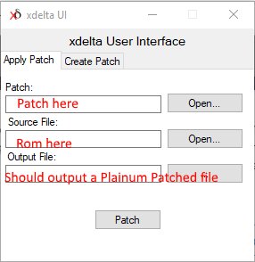 how to patch with xdelta ui how to patch with xdelta ui