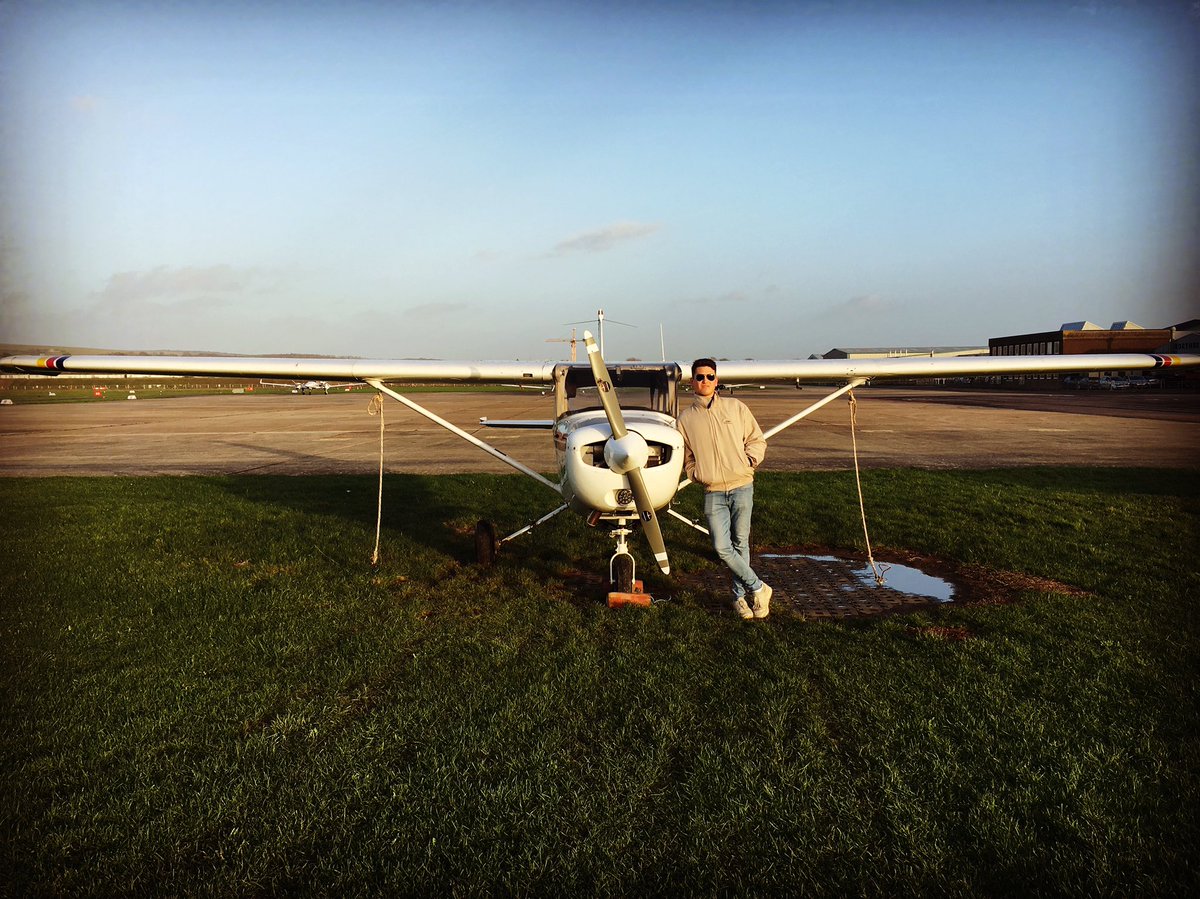 Not a bad Christmas present?! Well done to Wilf Joules, who passed his PPL skills test, after managing to catch a break in the very wet weather we have been having recently!