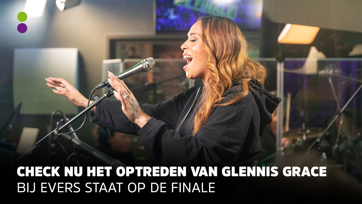 Natuurlijk kwam vriendin van de show <a href="/GlennisGrace/">Glennis Grace</a> ook langs! 🎤 Check haar waanzinnige optreden > 538.to/2V5C8fY #EversStaatOp #DeFinale