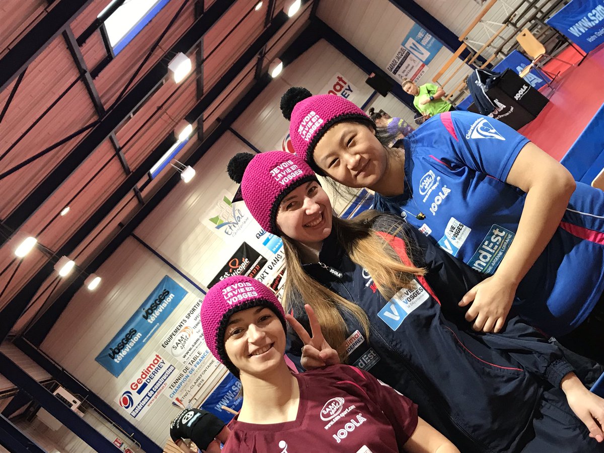 [NEWS ASRTT] On remportera peut être pas le prix de l’équipe de l’année mais nos Stivaliennes l’emportent ce soir à Quimper 3-0 !! Ciao la Rotonde ! #meritesportifvosges #jevoislavieenvosges @viaVosges #solidecommelesapingortcommelamirabelle