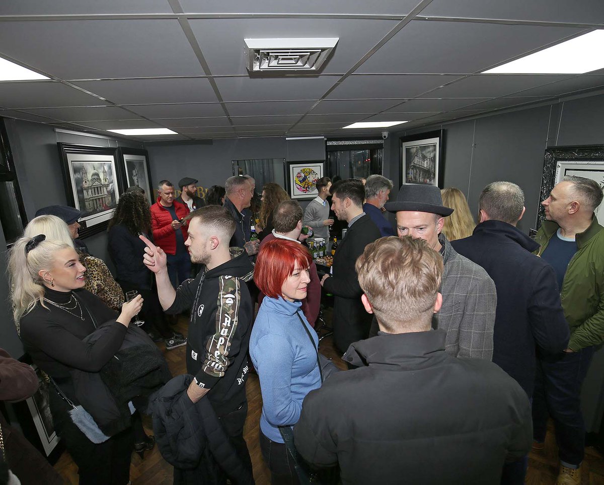 What a fantastic night at the Launch of <a href="/pennyblackart/">Penny Black Gallery</a> Penny Black Art Gallery in Brentwood tonight...<a href="/PennyBlackTat/">Penny Black Tattoos</a> Fis and Jack certainly were great hosts plus @JJAdamsArt on hand with his works of art added up to a superb evening...Well done everybody concerned.