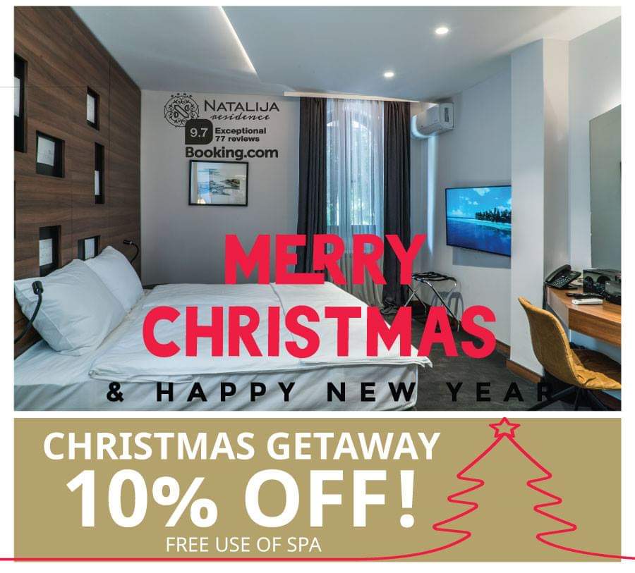SPECIAL OFFER FOR CHRISTMAS AND NEW YEAR!!! Visit Belgrade and stay in one of the best rated boutique hotel in Serbia capital. Feel like resident, sleep like royal...
#Hotel #serbia #belgrade #newyear #ChristmasHolidays