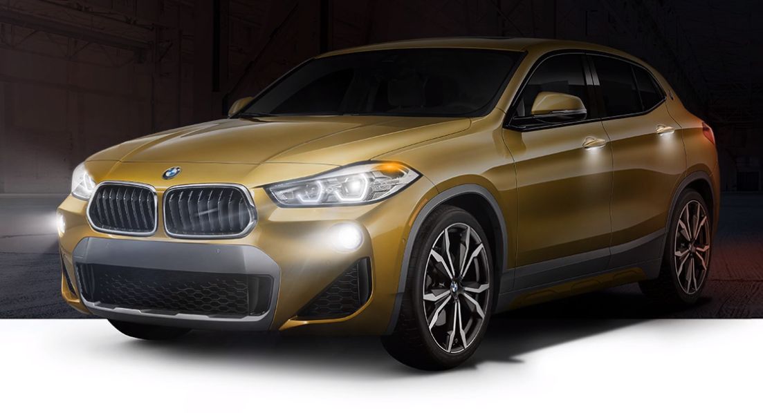 The BMW X2 lights up your drive! bit.ly/2Q9CZg1