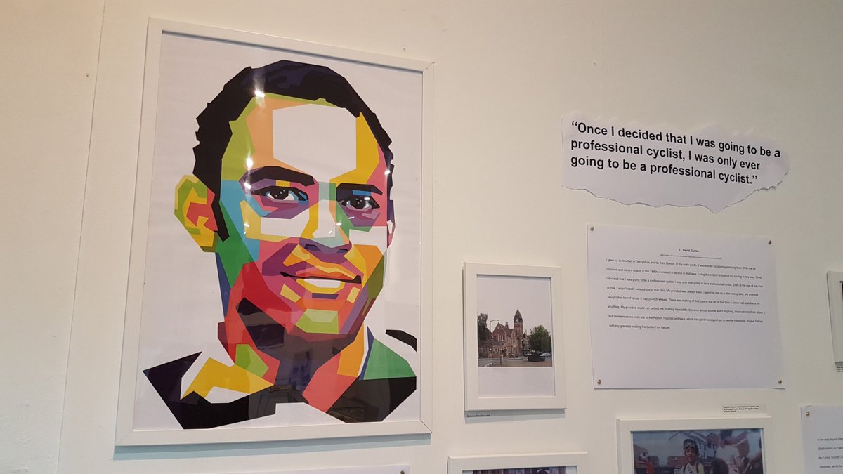 Black-British Champions in Cycling exhibition showcases diversity in UK cycling  buff.ly/2PUrnJM <a href="/davidclarkexx/">david clarke</a>
