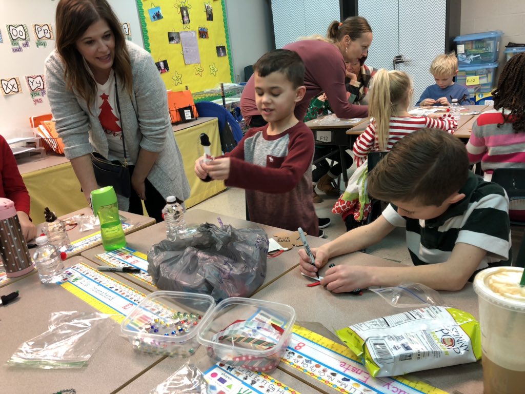 Cooperteachwsd's tweet image. Mrs. Gervais holiday party!!! #DUELeads