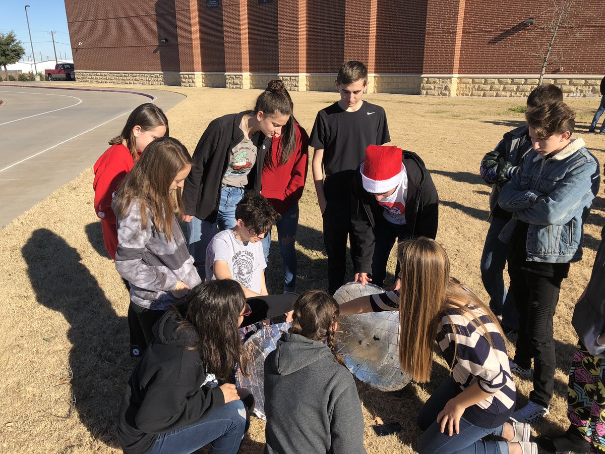 woodmep's tweet photo. Sometimes one focal point is just not enough! @ProsperHS @ProsperISD https://t.co/6XxbCdvxKd
