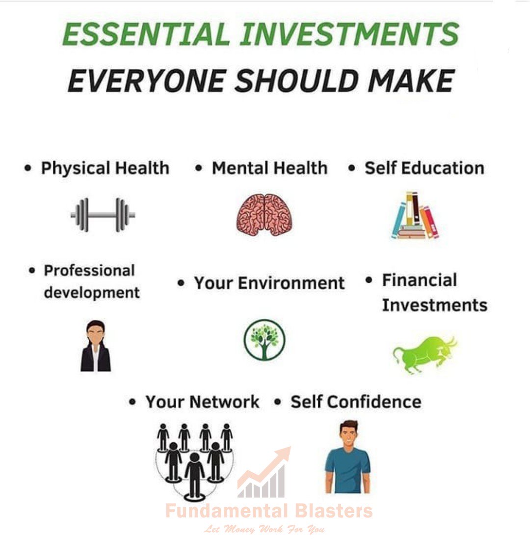 FundamentalGems's tweet image. Essential Investments everyone should make

#Investments

#FundamentalBlasters