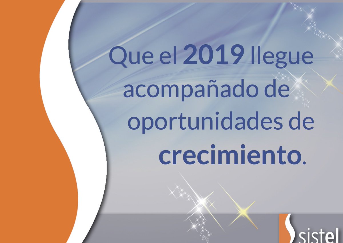 SistelArg's tweet photo. Sistel Argentina les desea muy #FelicesFiestas y un 2019 colmado de nuevos proyectos. #empresas #pymes #emprendedores https://t.co/DHwlLSFpbv