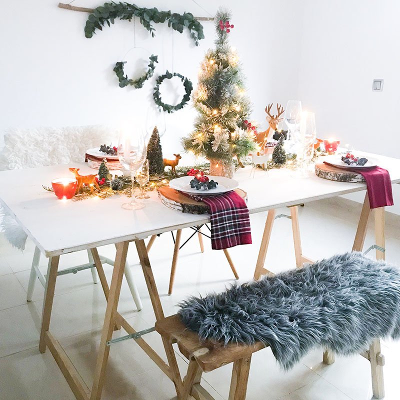 La mesa de navidad de este año ya la tenéis en el blog  bohodecochic.com/2018/12/mesa-i…