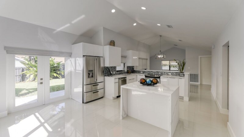 Simplifyimprove's tweet image. Project completed! #HomeImprovement #SouthFlorida #kitchen #remodel #contractor