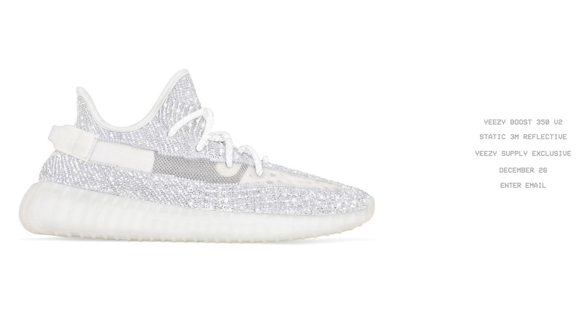 yeezy boost 350 v2 static 3m reflective yeezy supply exclusive