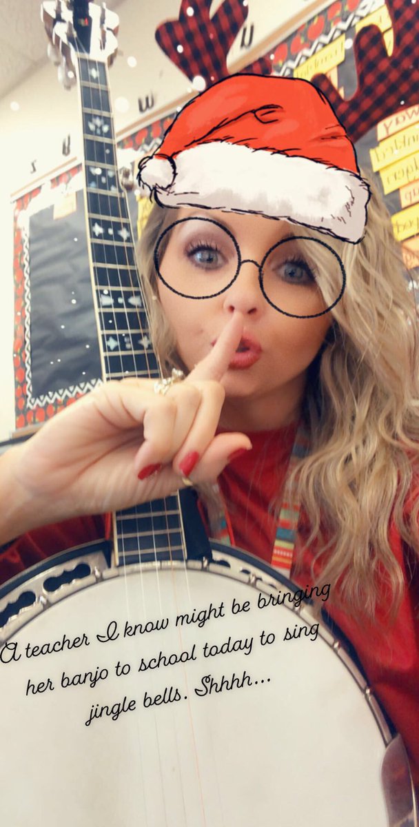 A special surprise for 2nd grade... shhhh... #jinglebells <a href="/CHESPirates/">Corinth-Holders Elementary School</a>