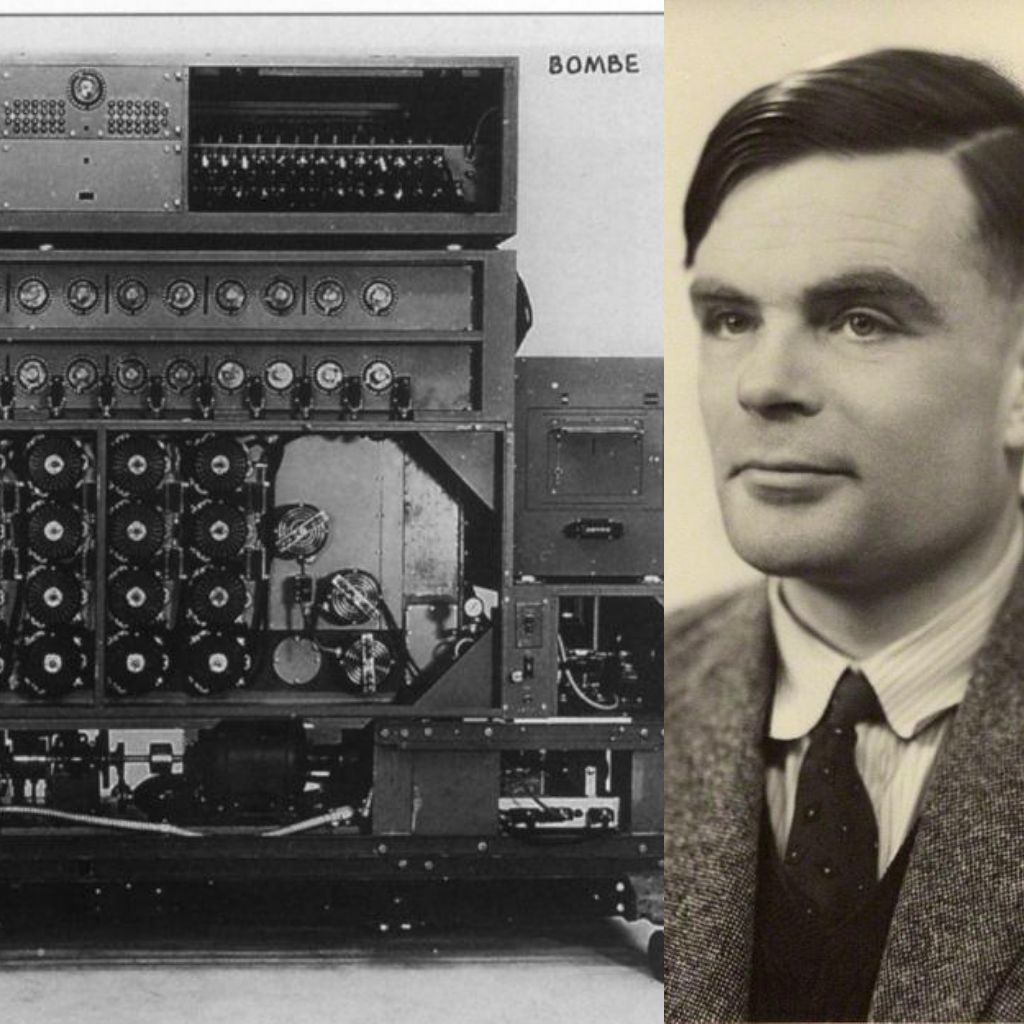 Today In Infosec on X: "1942: Alan Turing, an English computer scientist  and mathematician who developed the British code breaking machine, visited  Dayton, Ohio to see the work being done at NCR