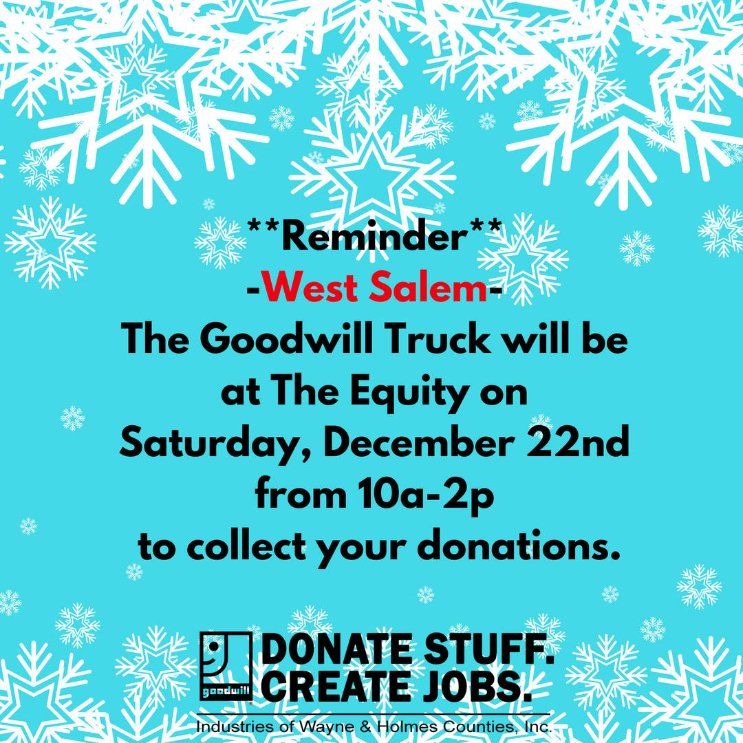 West Salem - #DonateYourStuff