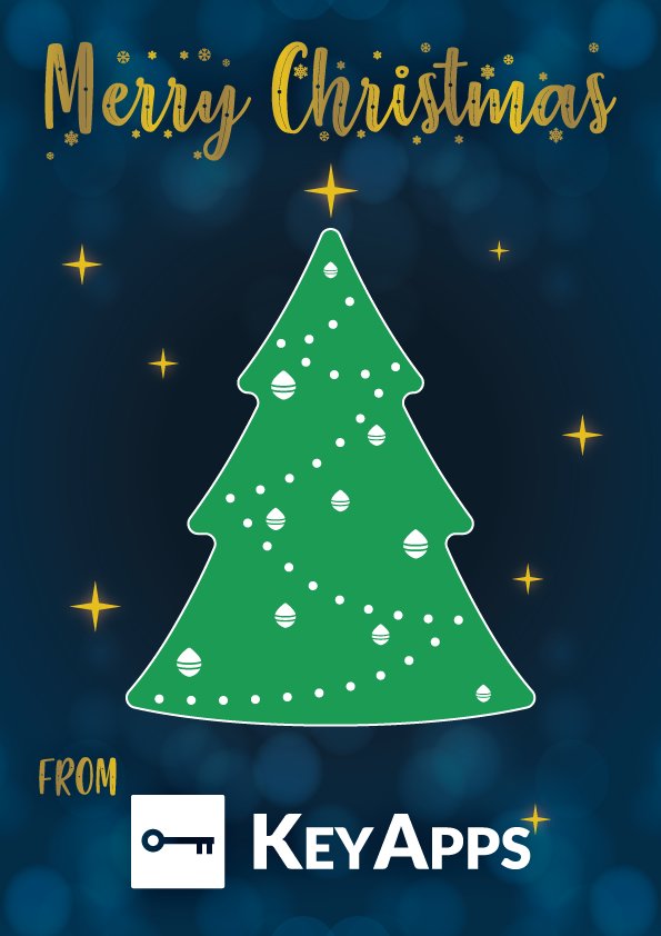 KeyAppsLtd's tweet image. Merry Christmas and a Happy New Year from everyone here at KeyApps :)