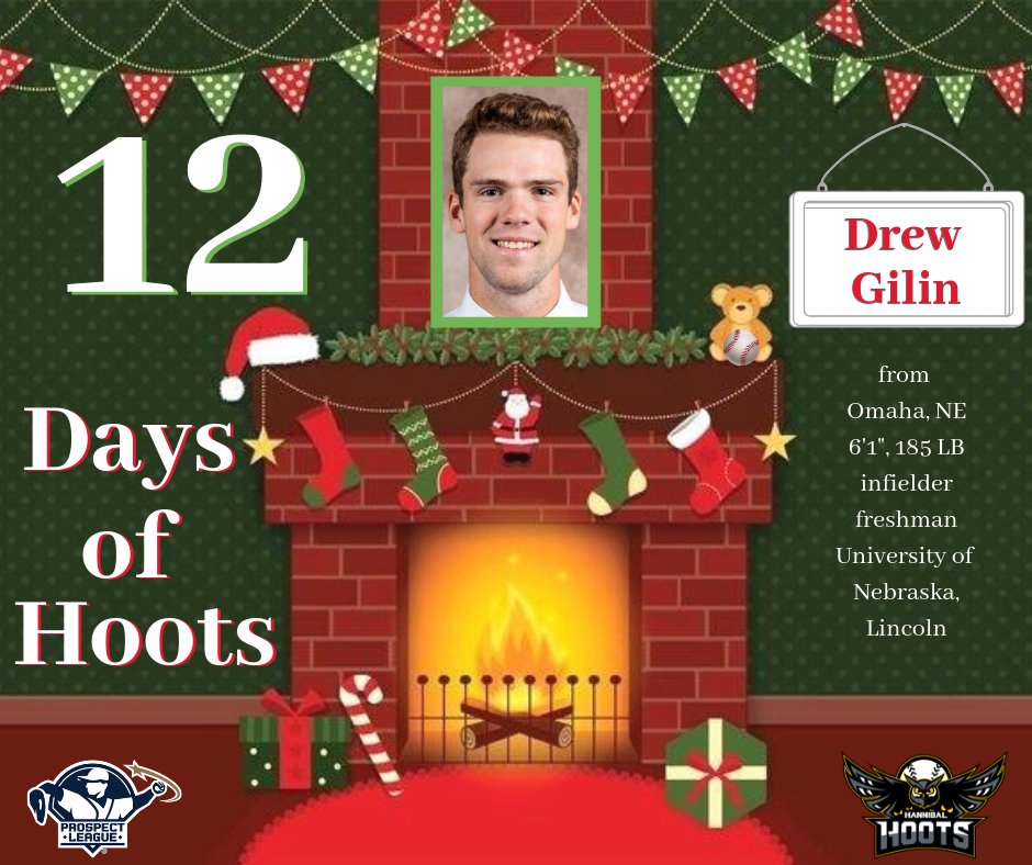 HannibalHoots's tweet photo. 12 Days of Hoots! 4 more days of Hoots! Welcome Drew Gilin! #hannibalhoots #hoots #2019team https://t.co/ibsvStBd8Y