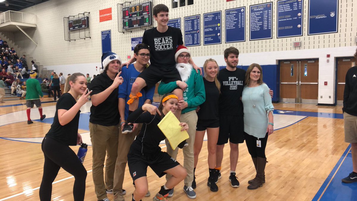 PvSadd's tweet photo. Congratulations to our winning volleyball team!! 

The senior team: Balls of Fierro🔥🏐 https://t.co/W9N3QRJFjS