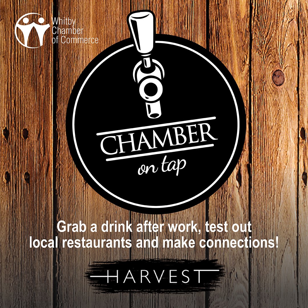 Whitby Chamber (@whitbychamber) on Twitter photo Join us January 8, for the first installment of Chamber on Tap <a href="/HarvestBrooklin/">HARVEST BROOKLIN</a>.
Have a drink, try out a new restaurant and network with the people in your community.
Visit whitbychamber.org/events and register today. Join us January 8, for the first installment of Chamber on Tap <a href="/HarvestBrooklin/">HARVEST BROOKLIN</a>.
Have a drink, try out a new restaurant and network with the people in your community.
Visit whitbychamber.org/events and register today.