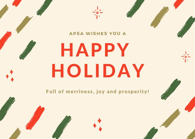 UTAPSA's tweet image. #HappyHolidays to our @UTAPSA and @UTAustin family! See everyone in the #NewYear 🥳🎇🎆