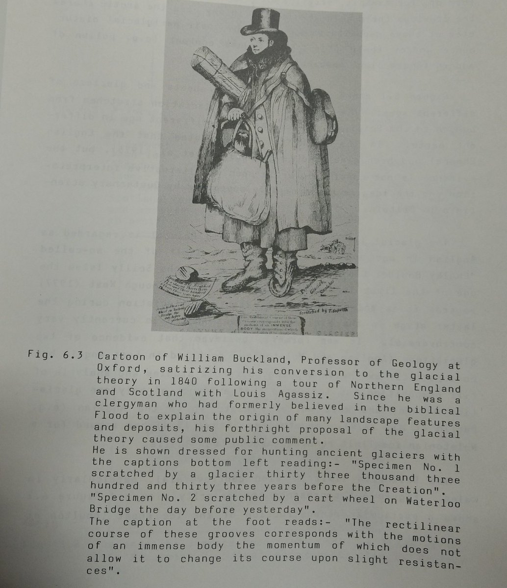 A spot of 19th century climate science skepticism featuring OW William Buckland...(source: an A-level booklet by Prof. Murray Gray from 1983)