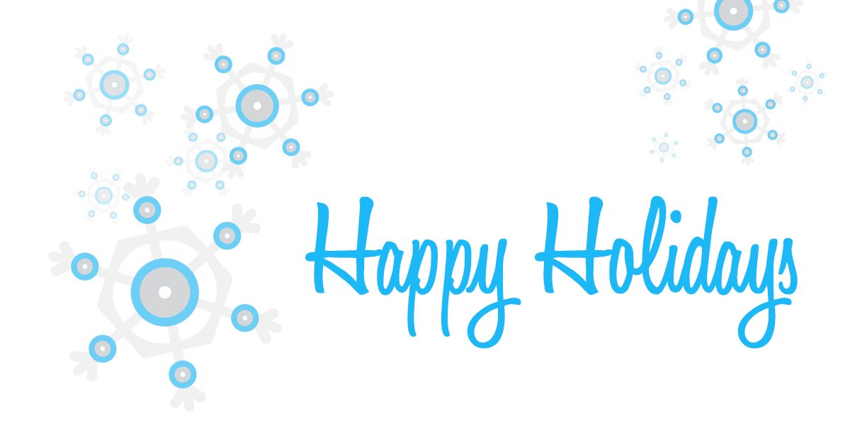 ColsonCasters's tweet image. Like a snowflake, every caster application is unique. We're honored to be a partner in your mobility solutions.
From our family to yours: Happy Holidays.