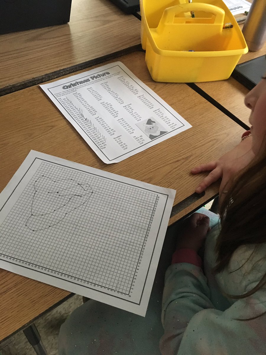 Mrs_Bozard's tweet photo. Ss graph points on coordinate planes to make the Grinch! #holidayfun #mtpsPride #mathwithmissdini #LeopardsDen @LincroftSchool https://t.co/bkLKSKlrk8