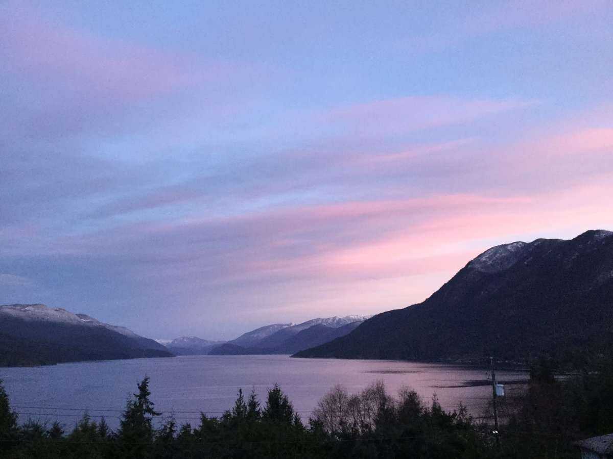 It’s calm after the storm. Morning light welcomes a new season on the Winter Solstice. #winter #solstice #calm #retreat #private #nature #healing #hypnotherapy #bcsunshinecoast #oceanview #love #peace