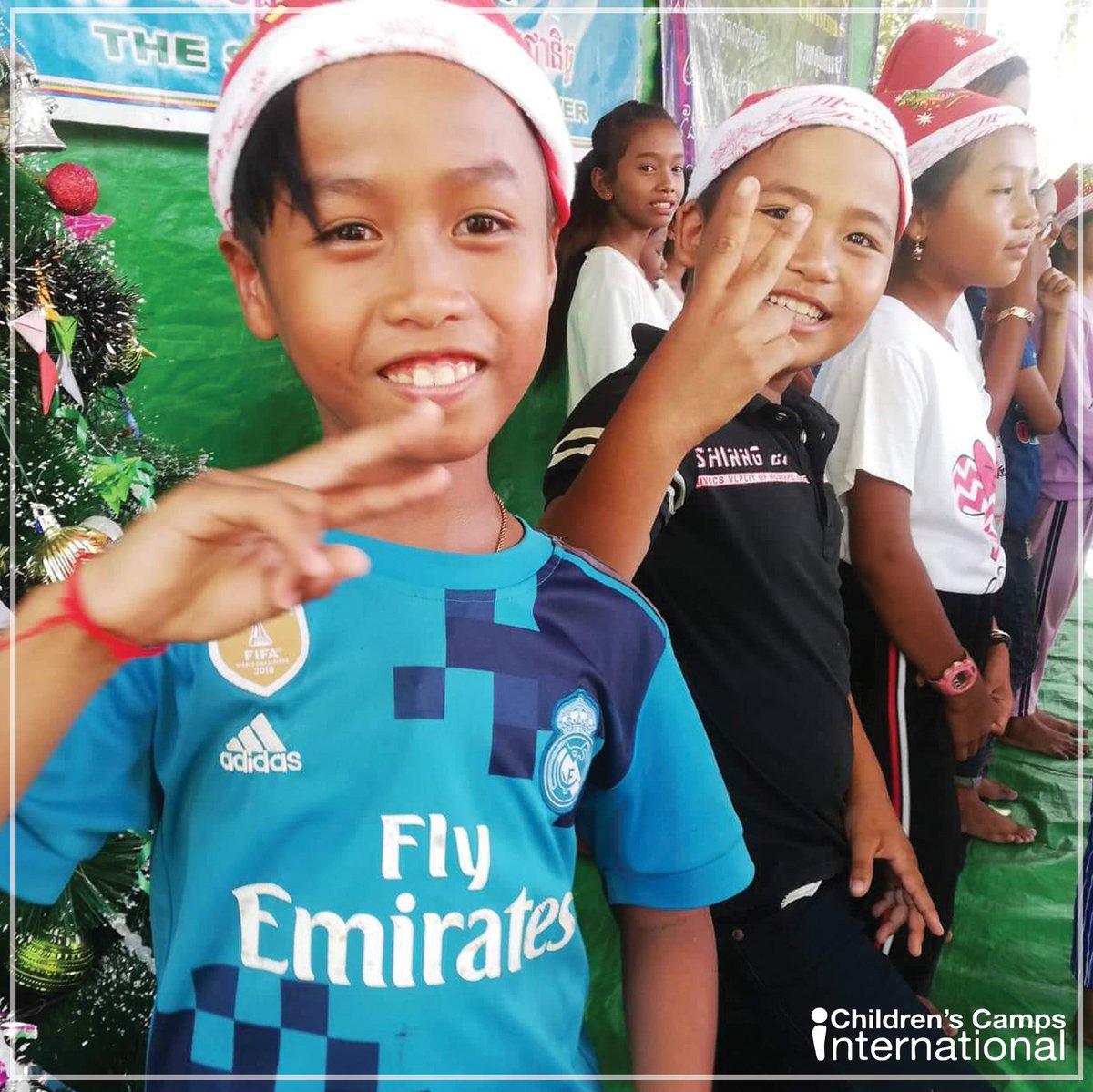 Merry Christmas from all of us at Children's Camps International! We pray that in this season, you will feel the love of God through the gift of his Son. Enjoy a safe and blessed Christmas!