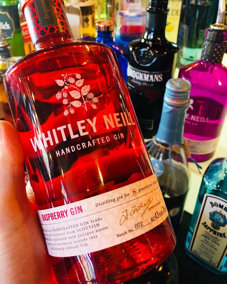 Who's the biggest gin lover that you know? 

Bring them in for a drink soon - we've got a gin-credible selection, including this Whitley Neill Raspberry flavour.